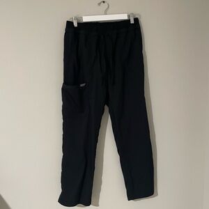 Cherokee Black Straight Leg Women’s Scrub Pants with Pockets